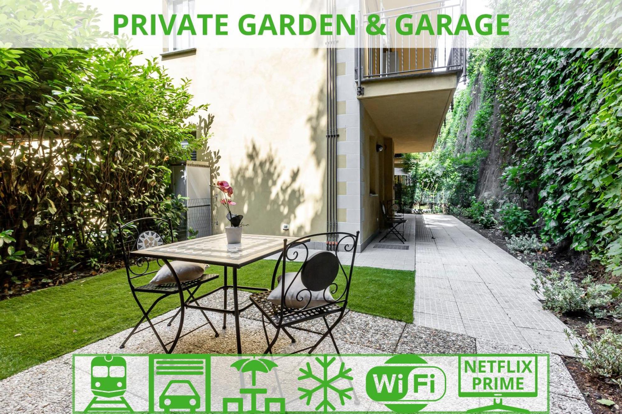Appartamento Private Garden & Garage - Self Check-In & Remote Access Côme Esterno foto